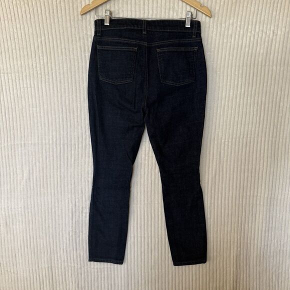 Eileen Fisher Jeans Womens Size 2 Straight Mid Rise Blue Denim Organic Cotton - Picture 12 of 12